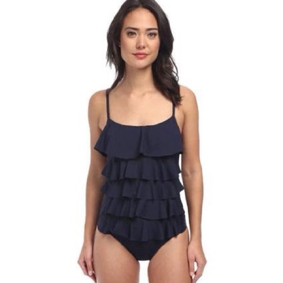 MICHAEL Michael Kors Other - Michael Kors One-Piece Ruffle Swimsuit Size 4 ⭐️